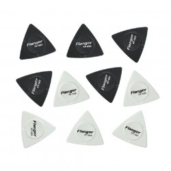 Flanger 3 Thickness Triangular Guitar Picks Anti-Slip Style Picks