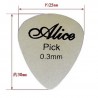 5Pcs/10Pcs Durable Professional Metal Guitar Picks for Bass Ukelele & Guitars