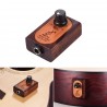 Classical Folk Acoustic Guitar Pickup Tuner System No Drilling Mounting Professional Acoustic Guitar Transducer Amplifier