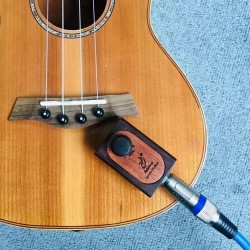 Classical Folk Acoustic Guitar Pickup Tuner System No Drilling Mounting Professional Acoustic Guitar Transducer Amplifier