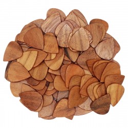 1 Wooden Guitar Pick For Ukulele, Electric, Acoustic, or Bass Guitar