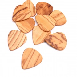 Miwayer 1 Pcs Wooden Guitar Pick, Wood Guitar Plectrums For Electric, Acoustic, or Bass Guitar Olive Wood Rosewood Walnut Wood