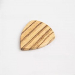 1 Wooden Guitar Pick For Ukulele, Electric, Acoustic, or Bass Guitar