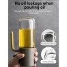 Oil Spray Bottle 250ml High Borosilicate Glass Cooking Oil Dispensers Olive Oil Sprayer Mister for Air Fryer Salad Baking