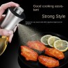 304 Stainless Steel Oil Press Spray Glass Bottle for Cooking Kitchen Restaurant Bottle Perfect for Healthy Cooking and Baking