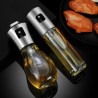 Stainless Steel Oil Press Spray Glass Bottle for Kitchen & Restaurant Cooking