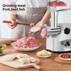 Powerful Heavy Duty 3000W Electric Meat Grinder Food Processor