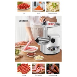 Powerful Heavy Duty 3000W Electric Meat Grinder Food Processor