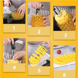 Pineapple Slicer Peeler Cutter Kitchen Accessory