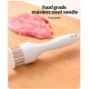 White Handheld Meat Needle Hammer Tenderizer