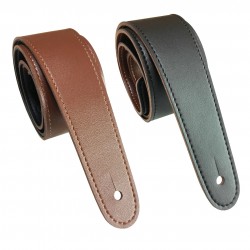 PU Leather Guitar Strap Adjustable Belt for Electric Acoustic Guitar Bass