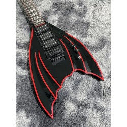 copy of Bat 6 Strings Electric Guitar with Black Hardware,Rosewood Fretboard,Provide customized services