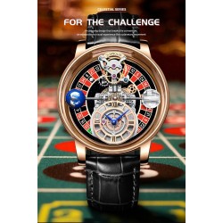 Las Vegas Casino Roulette Celestial Series Quartz Watch