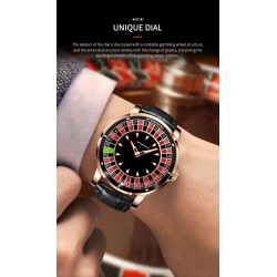 Mechanical Casino Style Automatic Watch