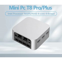 FIREBAT T8 Pro Plus Mini PC Intel Celeron N5095 N100 Desktop Gaming Computer 8GB 16GB 256GB 512GB DDR4 DDR5 WIFI5 BT4.2