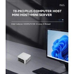 Mini PC Intel Celeron N5095/N100 Desktop Computer WiFi & Bluetooth