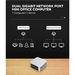 Mini PC Intel Celeron N5095/N100 Desktop Computer WiFi & Bluetooth