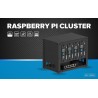 UCTRONICS Upgraded Complete Enclosure for Raspberry Pi Cluster, Compatible with Pi 4B, 3B+/3B, and Other B Model, House Up to 4