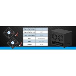 UCTRONICS Upgraded Complete Enclosure for Raspberry Pi Cluster, Compatible with Pi 4B, 3B+/3B, and Other B Model, House Up to 4