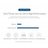 NAS 2.5" 3.5" Hard Drive Enclosure 8 Bay Network Attached Storage with RAID Gen7 SATA to USB3.0 HDD Case