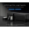 NAS 2.5" 3.5" Hard Drive Enclosure 8 Bay Network Attached Storage with RAID Gen7 SATA to USB3.0 HDD Case