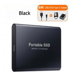 Portable SSD 1TB/2TB External Solid State Drive USB 3.0/Type-C Hard Disk High-Speed Storage Device For Laptops/Desktop/Mac/Phone