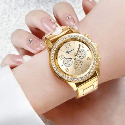 6 Piece Luxury Rhinestone...