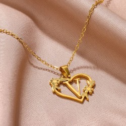 Golden Color Heart Dainty...