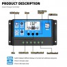 3000W 12V Power Inverter Solar Panel to Charge Batteries & Power Devices