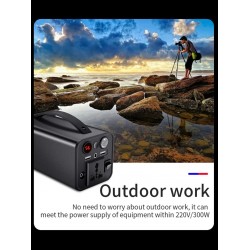 180 Watt Portable Outdoor Inverter 110/220V AC USB C Inverter