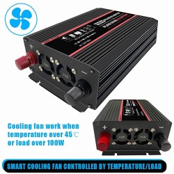 Pure Sine Wave Inverter DC 12V TO AC 220V Voltage Transformer/Inverter for Car Outdoor Camping