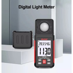 Lux Digital Luminescence Light Meter with Ambient Humidity and Temperature Tester