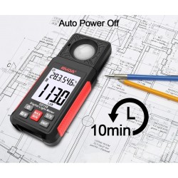 Lux Digital Luminescence Light Meter with Ambient Humidity and Temperature Tester