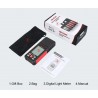 Lux Digital Luminescence Light Meter with Ambient Humidity and Temperature Tester