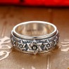 Popular Retro Style Jewelry Rotatable Couple's Ring