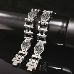 Fashion Style Stainless Steel Motorcycle Bracelet