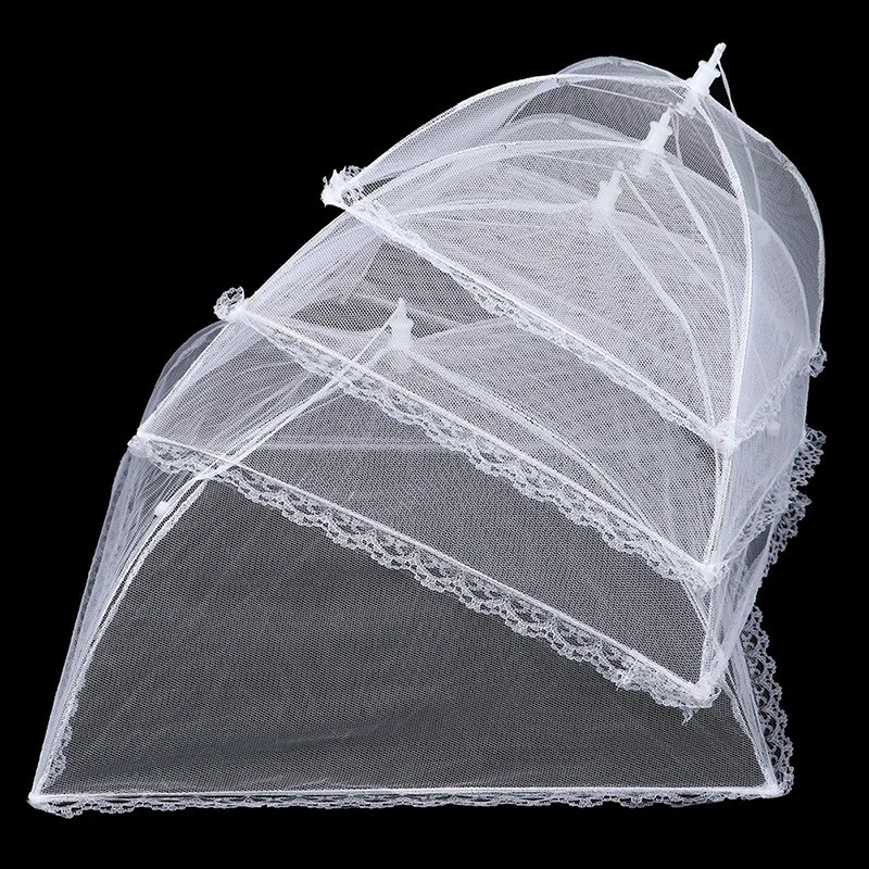 Foldable Kitchen Food Covers Mesh Anti Fly/Mosquito Dome Net - Picnic, Camping, Hiking, Indoors & Outdoors Kitchen Accessories