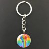 Fashion Love is Love Rainbow Support and Pride Car Keychain Jewelry