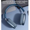 Wireless Bluetooth Stereo Headphones With Mic & Passive Noise Cancelling for Sports Gaming