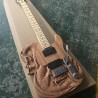 Gorgeous Carved Electric Guitar with Closed Pickups