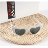 Heart Shaped Sunglasses for Traveling Party  & Special Events