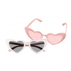 Heart Shaped Sunglasses for Traveling Party  & Special Events