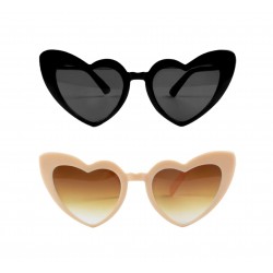 Heart Shaped Sunglasses for Traveling Party  & Special Events