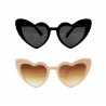 Heart Shaped Sunglasses for Traveling Party  & Special Events