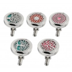 High Quality Custom Aromatherapy Essential Oil Perfume Diffuser Cufflinks