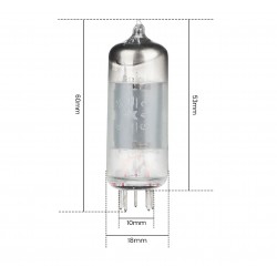 2 Pieces Vacuum Tubes/Valve For 6AK5/6AK5W/6Zh1P/6J1/6J1P/EF95 Tube Amplifiers