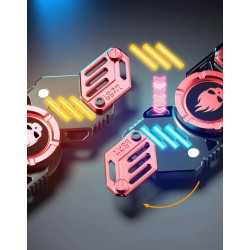 Light Effect Combinations Fidget Spinner Metal Toys For Stress Relief