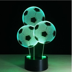 3-D LED Hologram Illusion Lights with 7 Changing Colors