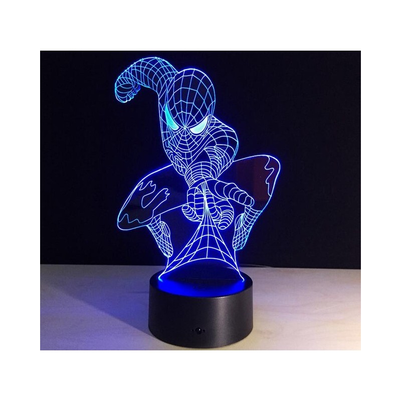 3 D LED Hologram Illusion Lights & 7 Changing Colors