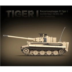 Tiger Tank Building Blocks Armored World War II Military Series